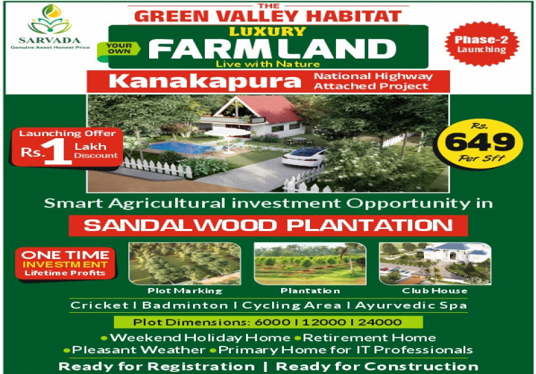4.5 BHK 10000 Sq. Yards Farm House for Sale in Jayanagar, Bangalore