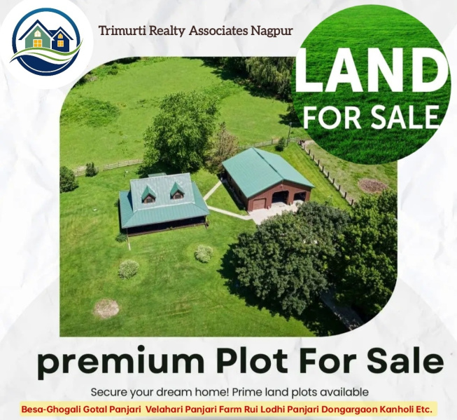  Residential Plot 1000 Sq.ft. for Sale in Panjri, Nagpur
