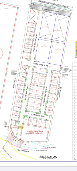  Residential Plot 1200 Sq.ft. for Sale in Jamtha, Nagpur