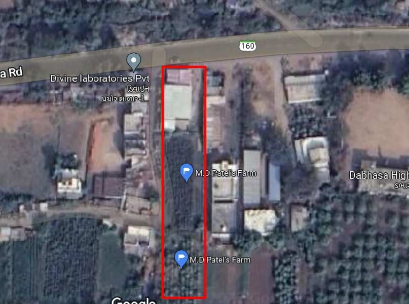  Agricultural Land 20000 Sq.ft. for Rent in Padra, Vadodara