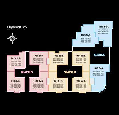 2 BHK Apartment 963 Sq.ft. for Sale in Kolathur, Chennai
