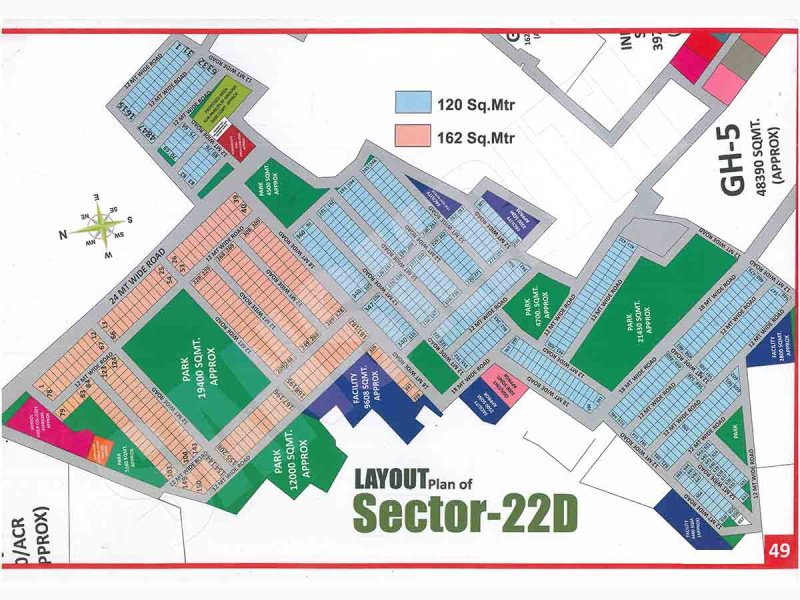  Residential Plot 162 Sq. Meter for Sale in Sector 22D, Greater Noida West