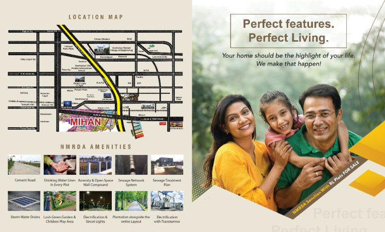 1000 Sq.ft. Commercial Land for Sale in Mohgaon, Nagpur