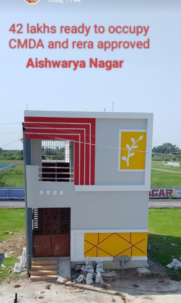 2 BHK 800 Sq.ft. House for Sale in Red Hills, Chennai