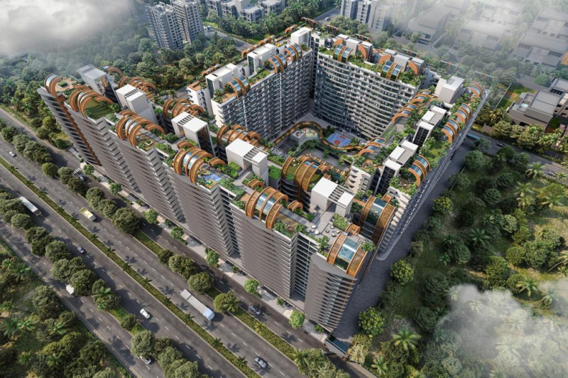 2 BHK Apartment 901 Sq.ft. for Sale in Palm Beach Road, Navi Mumbai