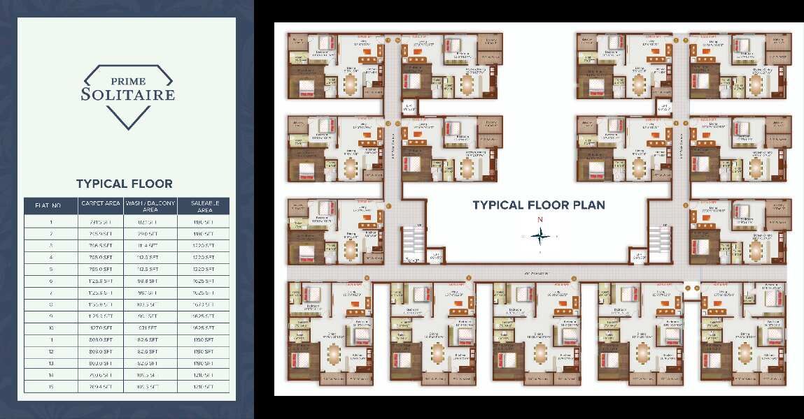 3 BHK Apartment 1625 Sq.ft. for Sale in Mokila, Hyderabad