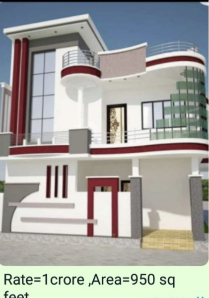 3 BHK House 950 Sq.ft. for Sale in