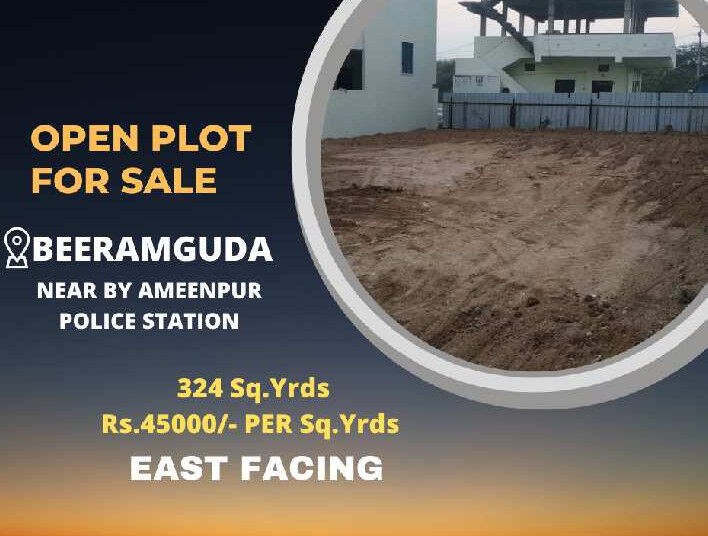  Residential Plot 324 Sq. Yards for Sale in Sai Krupa Colony, Beeramguda, Hyderabad