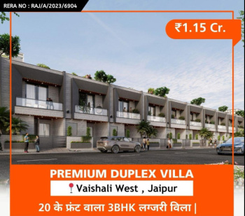 3 BHK Villa for Sale in Vaishali Nagar, Jaipur