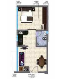 1 BHK Flat for Sale in Mihan, Nagpur