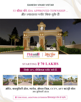  Residential Plot for Sale in Tonk Road, Jaipur