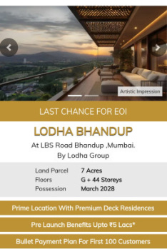 3 BHK Flat for Sale in LBS Road, Bhandup West, Mumbai