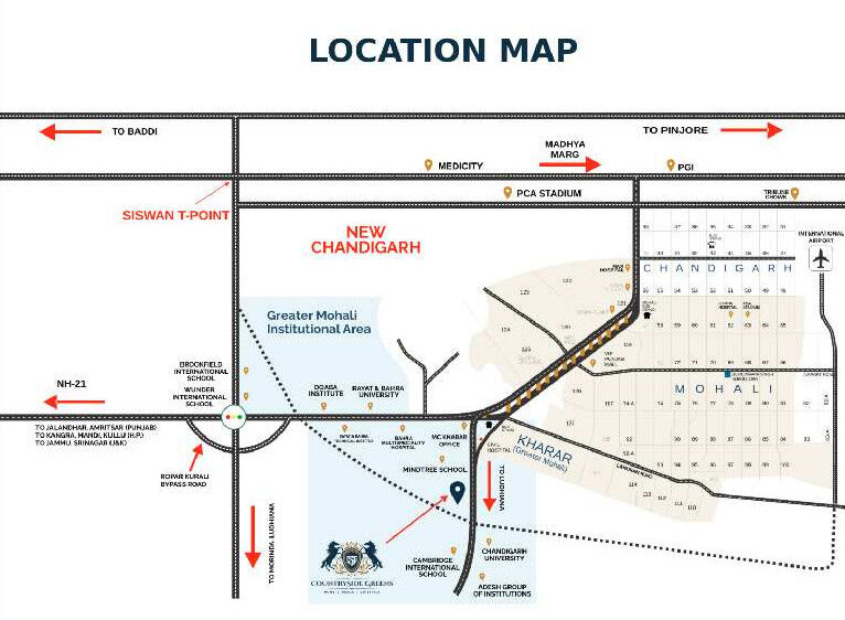  Residential Plot 900 Sq.ft. for Sale in Kharar Road, Mohali