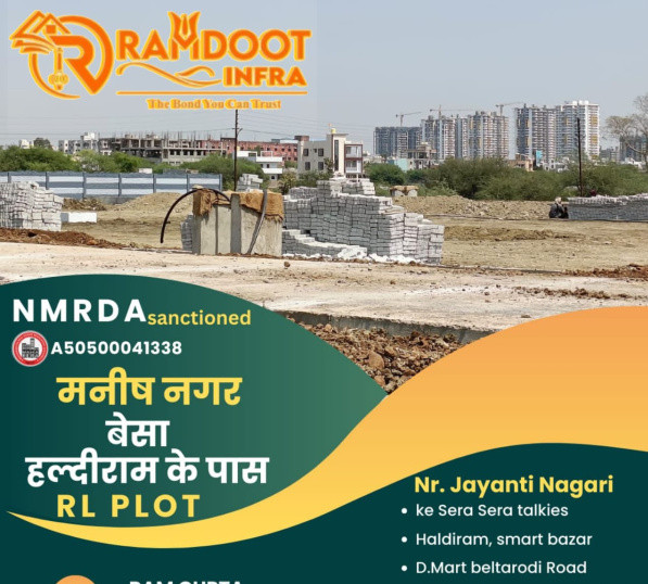  Residential Plot 1000 Sq.ft. for Sale in Beltarodi, Nagpur