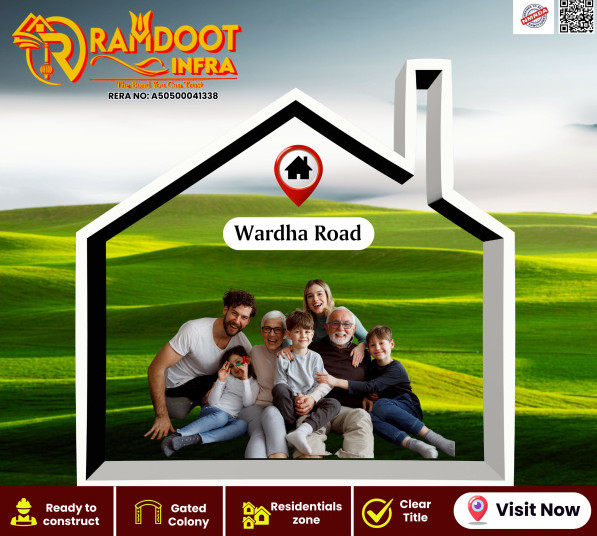 Residential Plot 1000 Sq.ft. for Sale in Jamtha, Nagpur