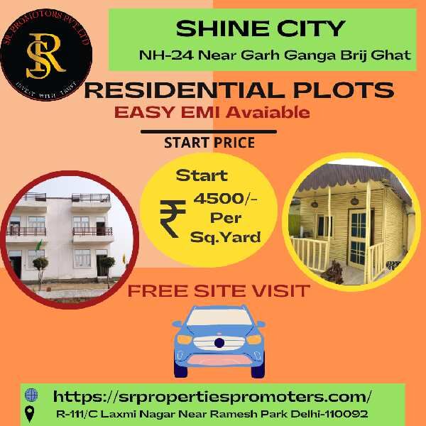  Residential Plot 100 Sq. Yards for Sale in Garh Mukheshwar, Ghaziabad