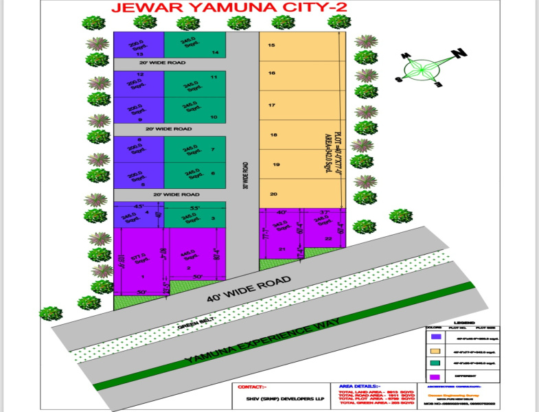  Residential Plot 200 Sq. Yards for Sale in Yamuna Expressway, Greater Noida