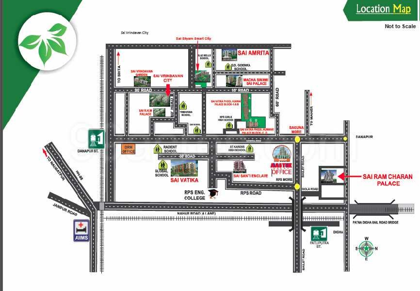 2 BHK Apartment 746 Sq.ft. for Sale in Khagaul Road, Khagaul Road, Patna
