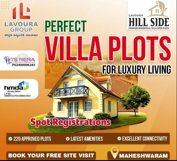  Residential Plot 165 Sq. Yards for Sale in Maheshwaram, Hyderabad