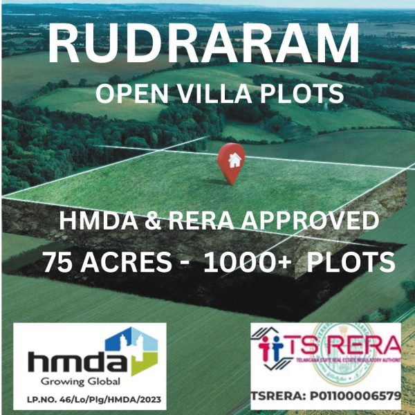  Residential Plot 200 Sq. Yards for Sale in Rudraram, Hyderabad