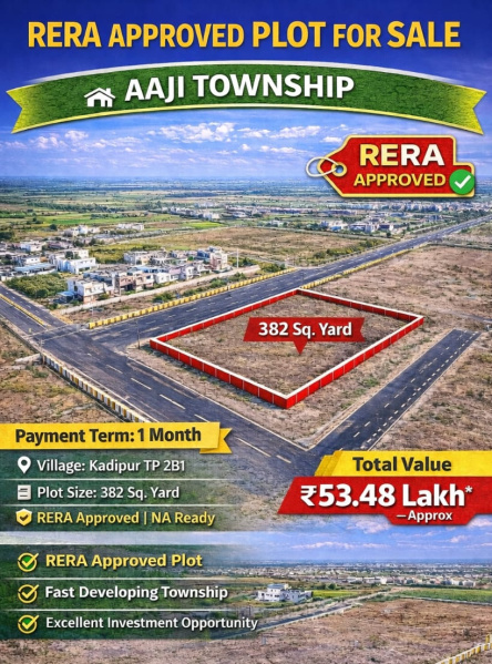  9680 Sq. Yards Industrial Land for Sale in Dholera, Ahmedabad