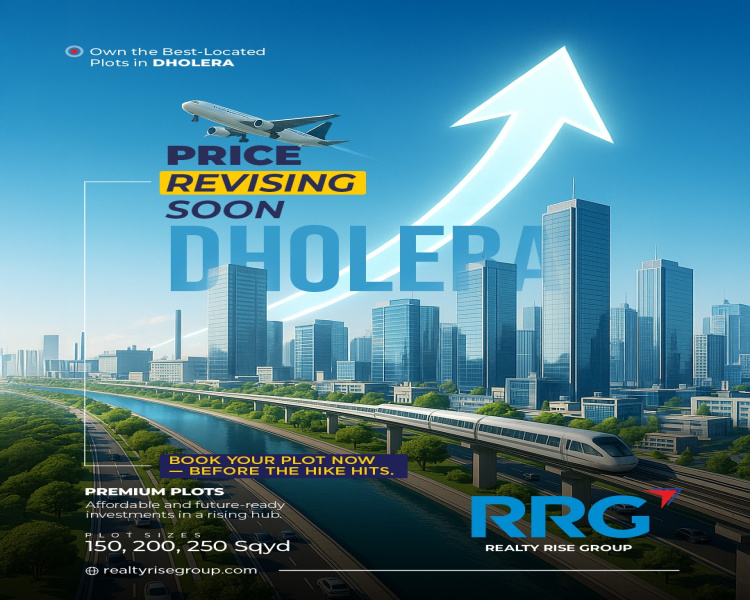  7250 Sq. Yards Industrial Land for Sale in Dholera, Ahmedabad