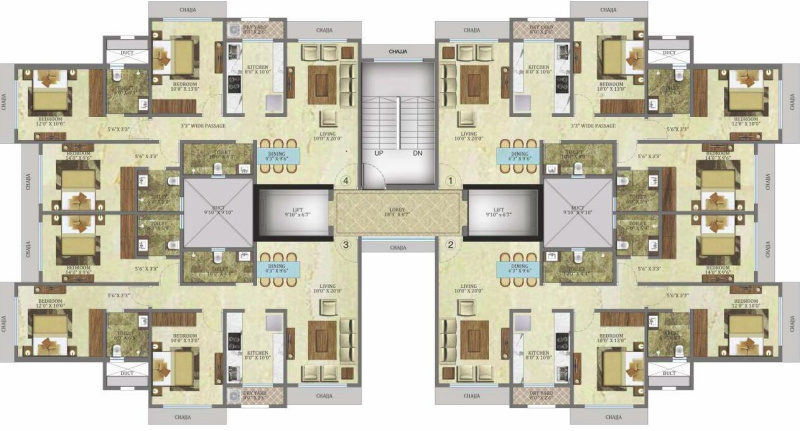 3 BHK Apartment 1860 Sq.ft. for Sale in Shastri Nagar, Andheri West, Mumbai