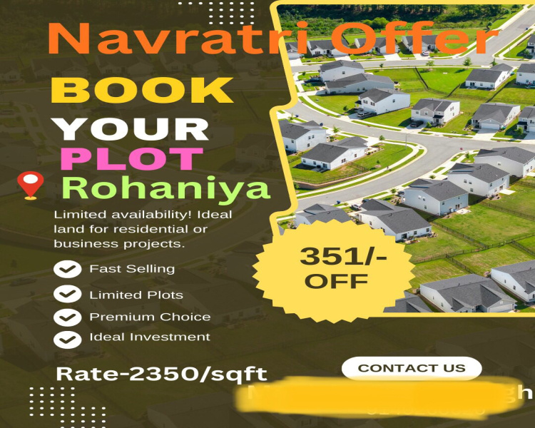  1000 Sq.ft. Residential Plot for Sale in Rohania, Varanasi