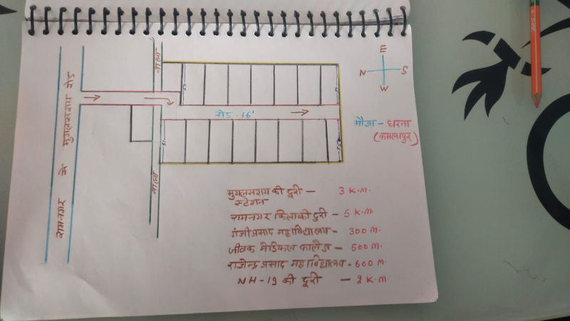  Residential Plot 1027 Sq.ft. for Sale in Ramnagar, Varanasi