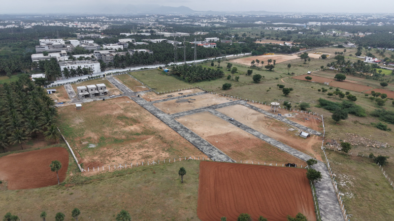  Residential Plot 1200 Sq.ft. for Sale in Othakalmandapam, Coimbatore