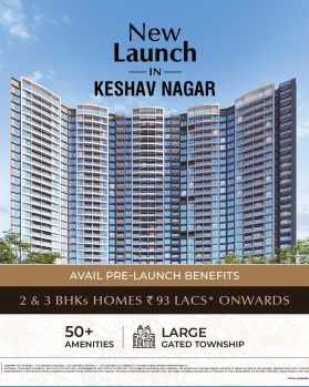 2 BHK Flat for Sale in Keshav Nagar, Pune