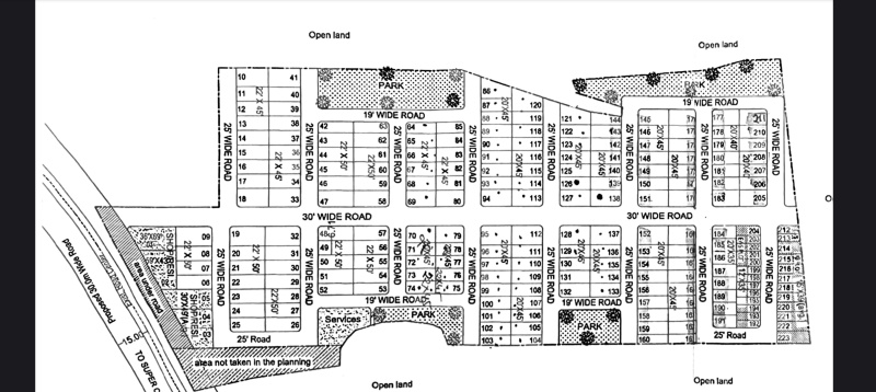  Residential Plot 990 Sq.ft. for Sale in Super Corridor, Indore