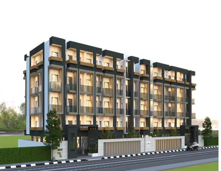 2 BHK Apartment 1350 Sq.ft. for Sale in Bhawrasla, Indore