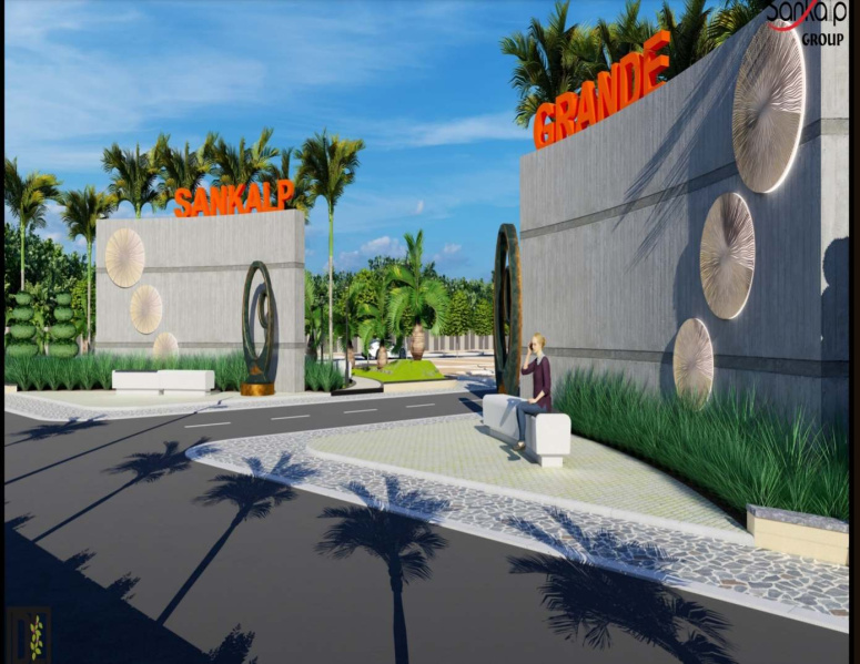 Residential Plot 892 Sq.ft. for Sale in Palakhedi, Indore