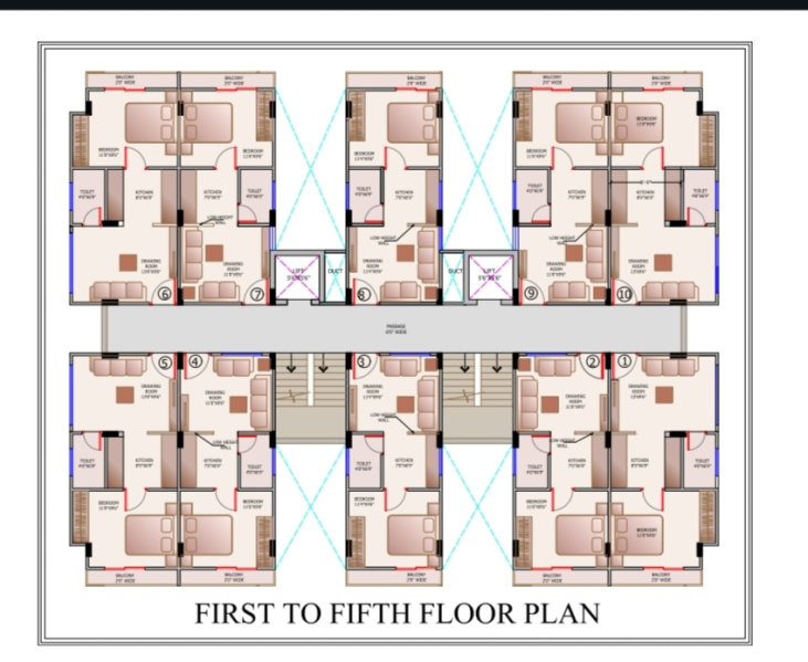 1 BHK 590 Sq.ft. Apartment for Sale in Rau, Indore