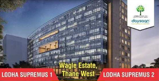  Office Space 1080 Sq.ft. for Rent in Wagle Estate, Thane