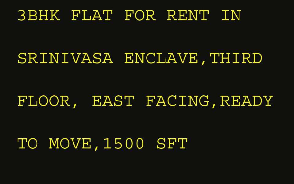 3 BHK Apartment 1500 Sq.ft. for Rent in Moghalrajpuram, Vijayawada