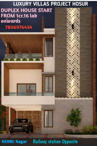 3 BHK Villa 2000 Sq.ft. for Sale in Nehru Nagar, Hosur