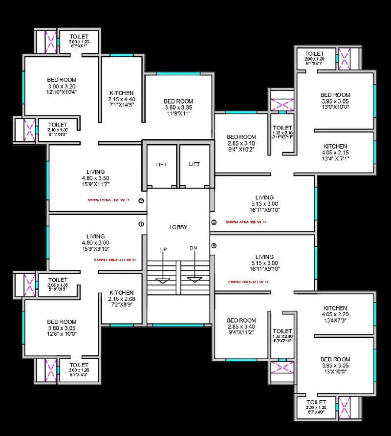 2 BHK Apartment 700 Sq.ft. for Sale in Kandivali West, Mumbai