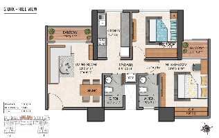 1 BHK Flat for Sale in Sainath Nagar, Majiwada, Thane