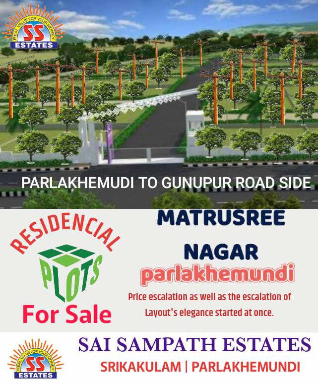  Residential Plot 900 Sq.ft. for Sale in Parlakhemundi, Gajapati