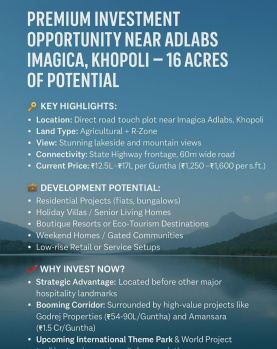  Commercial Land for Sale in Khopoli, Raigad
