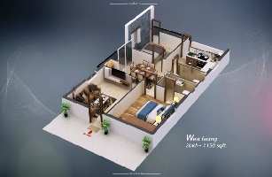 3 BHK Flat for Sale in Aminpur, Hyderabad