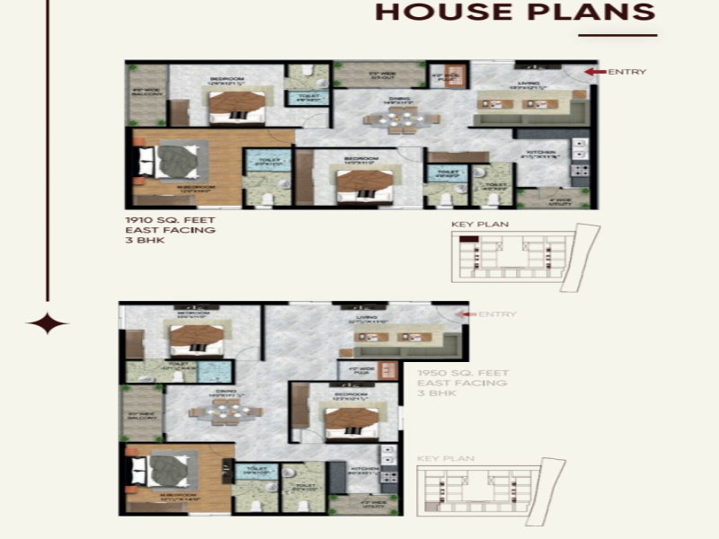 4 BHK Apartment 2115 Sq.ft. for Sale in Quthbullapur, Hyderabad