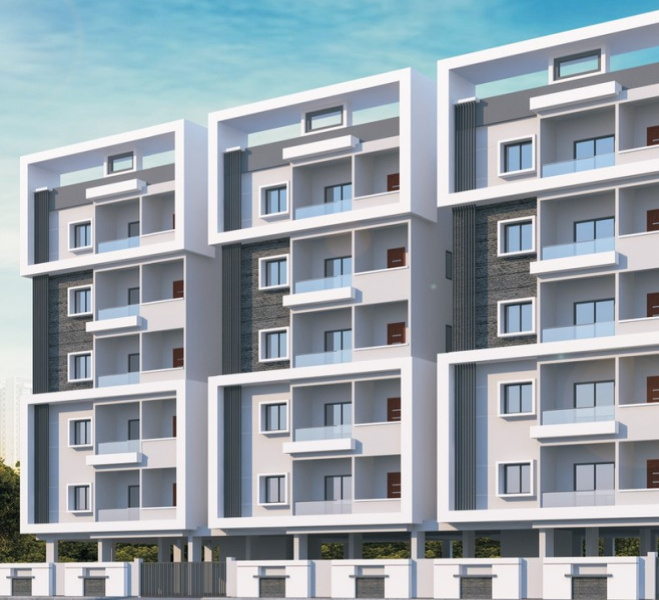 2 BHK Apartment 1125 Sq.ft. for Sale in Bahadurpally, Hyderabad