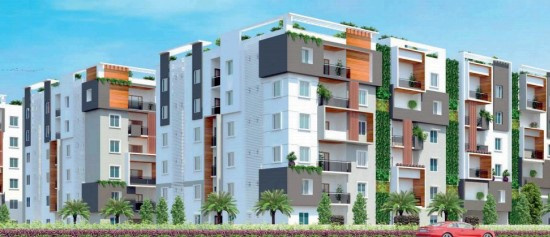 2 BHK Apartment 1145 Sq.ft. for Sale in Bachupally, Hyderabad