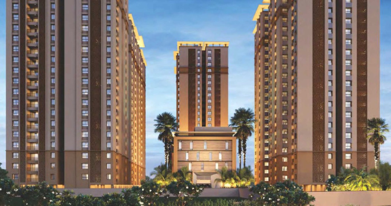2 BHK Apartment 1300 Sq.ft. for Sale in Kokapet, Hyderabad