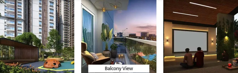 3 BHK 1915 Sq.ft. Apartment for Sale in Kokapet, Hyderabad