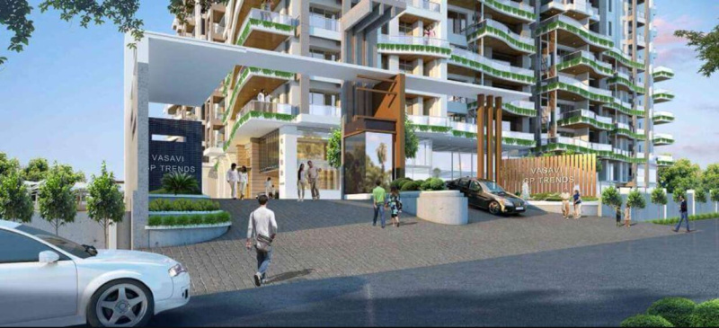 3 BHK 1718 Sq.ft. Apartment for Sale in Financial District, Nanakramguda, Hyderabad