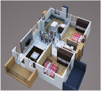 2 BHK Flat for Sale in Gachibowli, Hyderabad